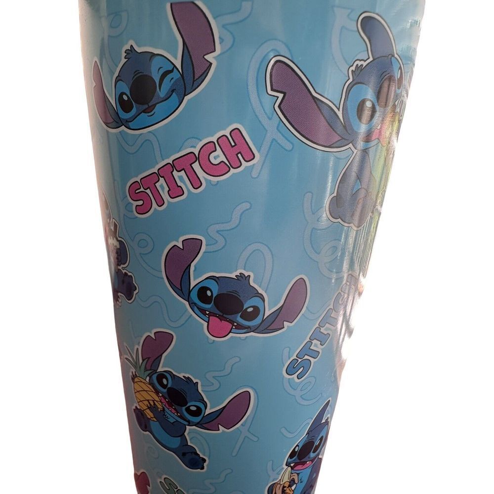 Disney Lilo & STITCH Stainless Steel  Tumbler Cup with Lid Holds 20 Ounces NEW